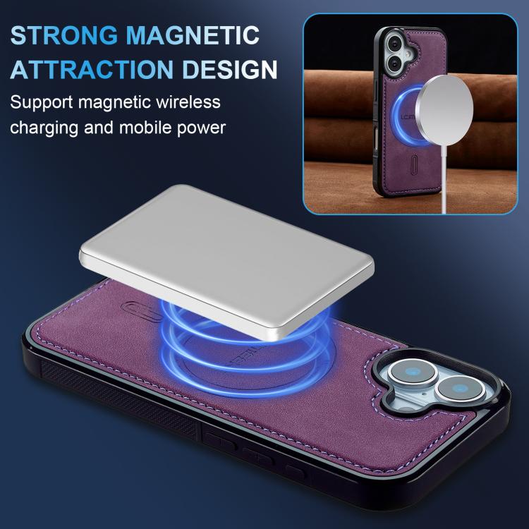 Funda magnética para teléfono LC.IMEEKE Serie L6 MagSafe, For iPhone 16, For iPhone 15 Pro Max, For iPhone 15 Pro, For iPhone 15 Plus, For iPhone 15, For iPhone 14 Plus, For iPhone 14, For iPhone 14 Pro