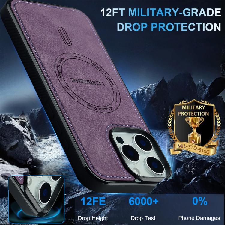 Funda magnética para teléfono LC.IMEEKE Serie L6 MagSafe, For iPhone 14 Pro Max, For iPhone 13 Pro Max, For iPhone 13 Pro, For iPhone 13, For iPhone 13 mini, For iPhone 12 / 12 Pro, For iPhone 12 mini, For iPhone 11