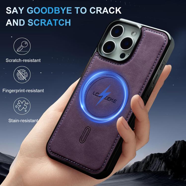 Funda magnética para teléfono LC.IMEEKE Serie L6 MagSafe, For iPhone 14 Pro Max, For iPhone 13 Pro Max, For iPhone 13 Pro, For iPhone 13, For iPhone 13 mini, For iPhone 12 / 12 Pro, For iPhone 12 mini, For iPhone 11