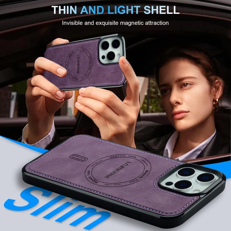Funda magnética para teléfono LC.IMEEKE Serie L6 MagSafe, For iPhone 14 Pro Max, For iPhone 13 Pro Max, For iPhone 13 Pro, For iPhone 13, For iPhone 13 mini, For iPhone 12 / 12 Pro, For iPhone 12 mini, For iPhone 11