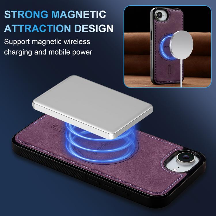 Funda magnética para teléfono LC.IMEEKE Serie L6 MagSafe, For iPhone 17e / 16e, For iPhone 17 Pro Max, For iPhone 17 Pro, For iPhone 17, For iPhone Air, For iPhone 16 Pro Max, For iPhone 16 Pro, For iPhone 16 Plus