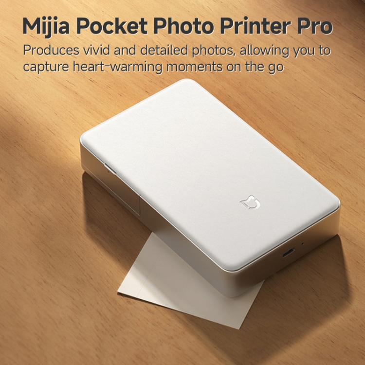 Impresora fotográfica de bolsillo Xiaomi Mijia Pro original, Xiaomi Mijia Pocket Photo Printer Pro