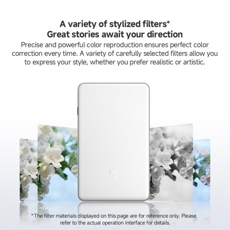 Impresora fotográfica de bolsillo Xiaomi Mijia Pro original, Xiaomi Mijia Pocket Photo Printer Pro