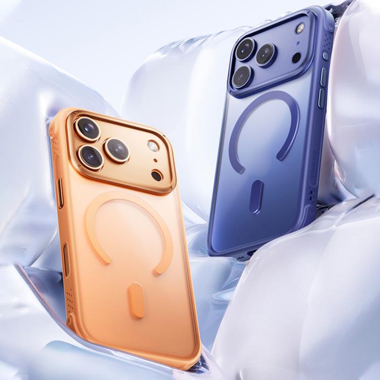 Funda para teléfono MOMAX resistente a golpes con airbag y MagSafe, For iPhone 17 Pro Max, For iPhone 17 Pro