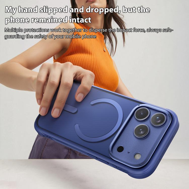 Funda para teléfono MOMAX resistente a golpes con airbag y MagSafe, For iPhone 17, For iPhone Air