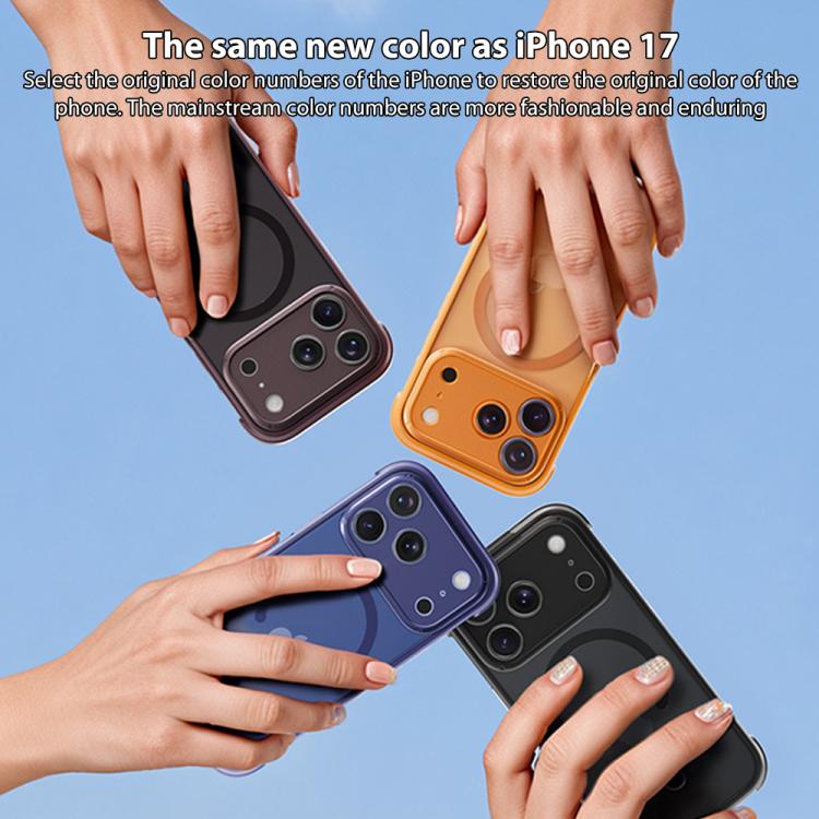 Funda para teléfono MOMAX resistente a golpes con airbag y MagSafe, For iPhone 17, For iPhone Air