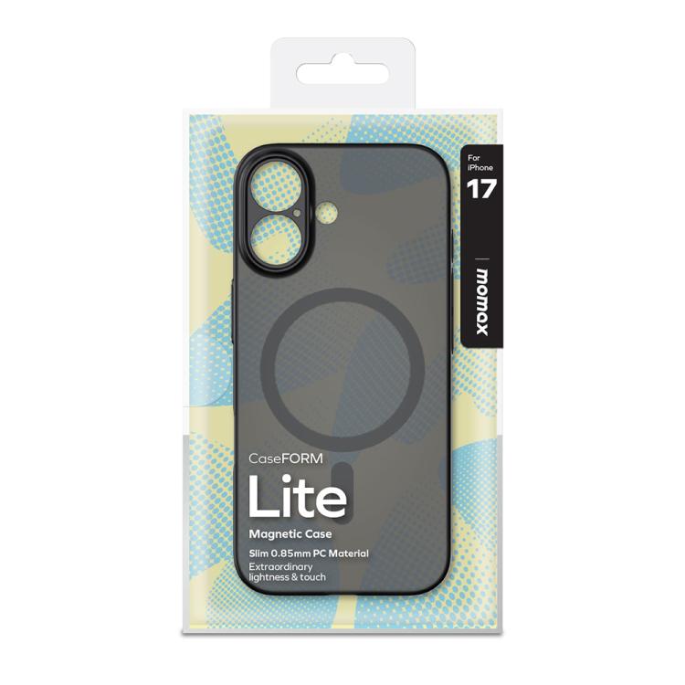Funda magnética ultradelgada MOMAX MagSafe para teléfono móvil de PC, For iPhone 17