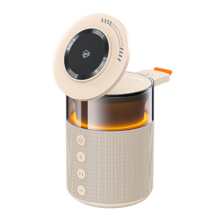 Altavoz Bluetooth con carga inalámbrica y luz nocturna WK WP-U179 Qisone 5 en 1 de 15 W