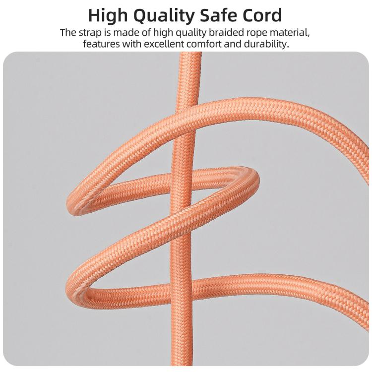 Correa cruzada para el cuello Sunnylife, bandolera colgante manos libres, cuerda anticaída, cordón para el cuello con tornillo de 1/4, correa para el hombro, For DJI OSMO Pocket 3