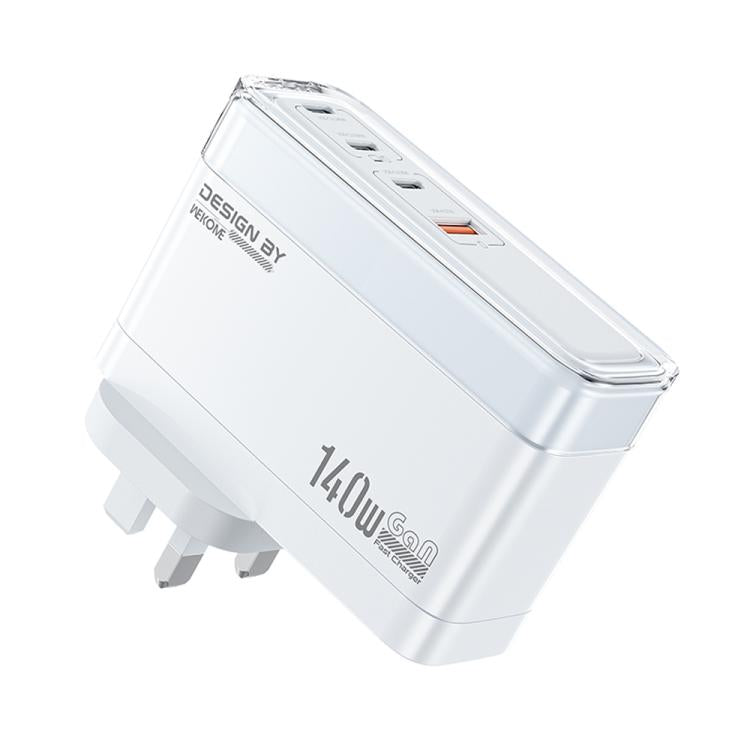Cargador multifunción WK WP-U20 lceyon de 140 W con tecnología GaN, EU Plug, UK Plug