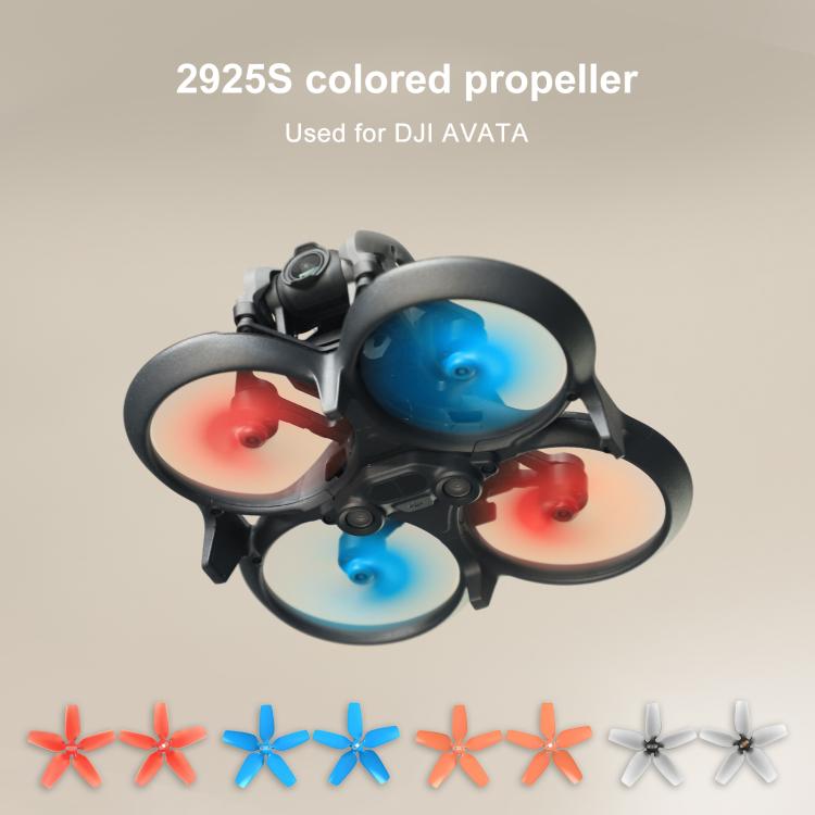 Hélices de colores para DJI Avata Sunnylife 2925S, One Pair, Two Pairs