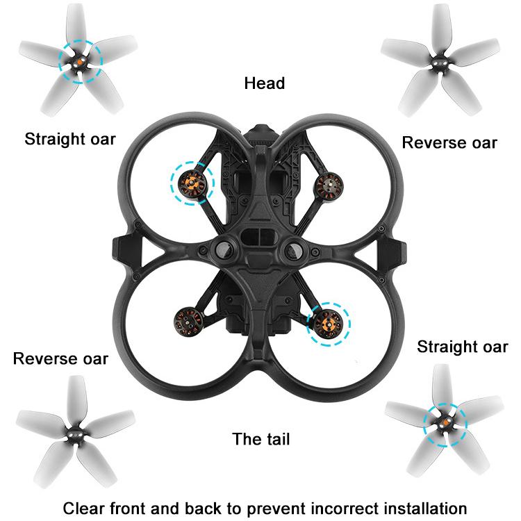 Hélices de colores para DJI Avata Sunnylife 2925S, One Pair, Two Pairs