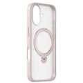 Funda híbrida para teléfono ZGA 360 Pivot Holder MagSafe PC TPU, For iPhone 17, For iPhone Air