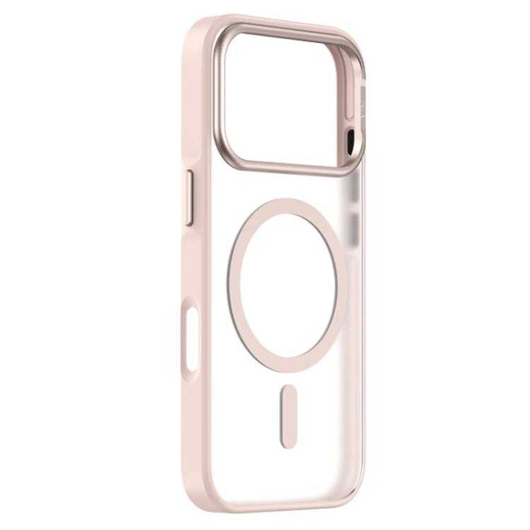 Funda para teléfono ZGA Matte Clear MagSafe híbrida de PC y TPU, For iPhone 17 Pro Max, For iPhone 17 Pro