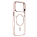 Funda para teléfono ZGA Matte Clear MagSafe híbrida de PC y TPU, For iPhone 17 Pro Max, For iPhone 17 Pro