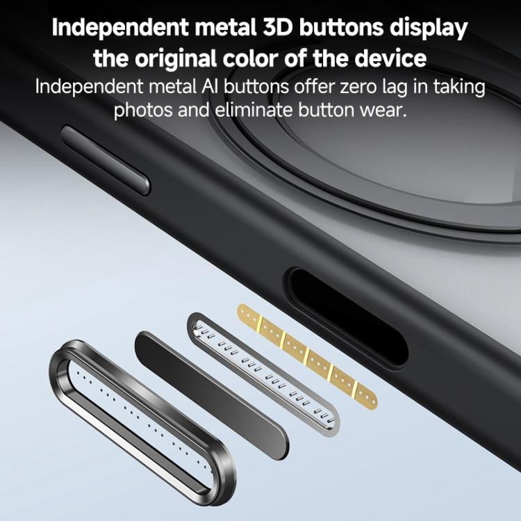 Funda para teléfono ZGA Feitian con soporte giratorio de 360° y MagSafe, híbrida de PC y TPU., For iPhone 17 Pro Max, For iPhone 17 Pro
