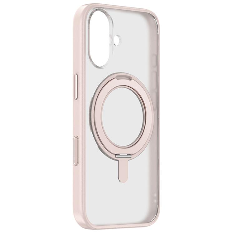 Funda para teléfono ZGA Feitian con soporte giratorio de 360° y MagSafe, híbrida de PC y TPU., For iPhone 17, For iPhone Air