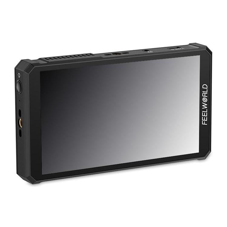 FEELWORLD PS6 Monitor de vídeo OLED vertical y horizontal de 5,5 pulgadas con pantalla táctil, resolución 4K y compatible con HDMI., US Plug, EU Plug, UK Plug, AU Plug