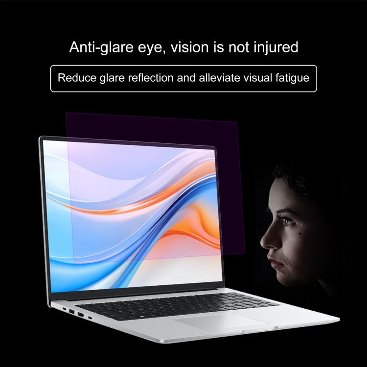 Protector de pantalla de vidrio templado con filtro anti-luz azul 9H, For Honor Magicbook X16 / X16 Plus 16 2025, For Honor Magicbook X14 Plus 14 2025