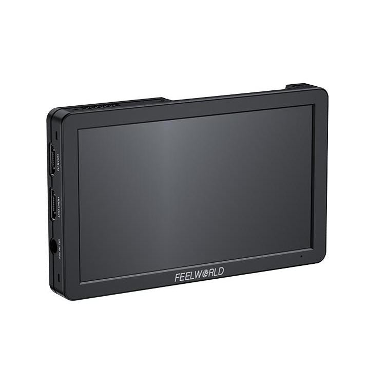 Monitor de vídeo para campo de cámara FEELWORLD T6 de 6 pulgadas, carcasa de aluminio, compatible con HDMI 4K, 1920x1080 IPS, T6