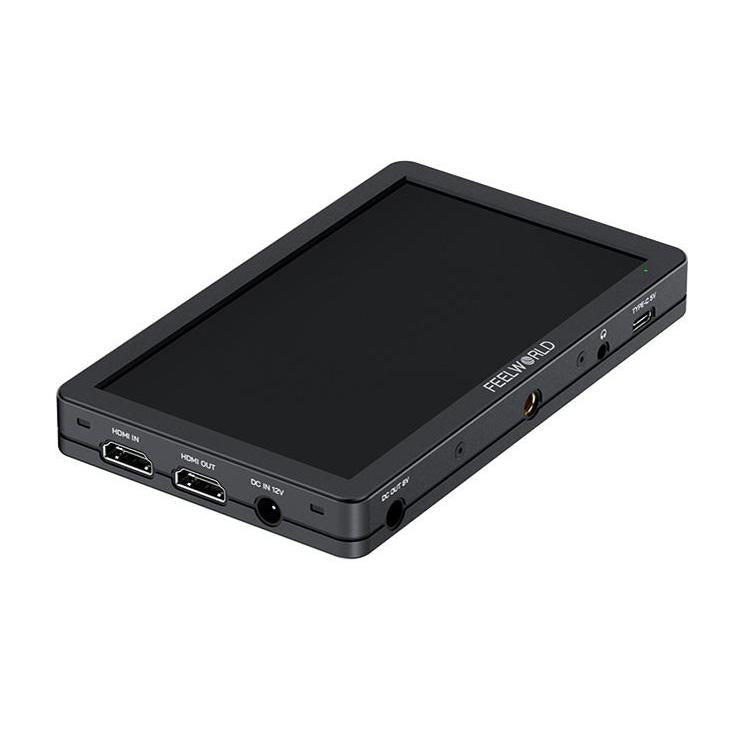 Monitor de vídeo para campo de cámara FEELWORLD T6 de 6 pulgadas, carcasa de aluminio, compatible con HDMI 4K, 1920x1080 IPS, T6