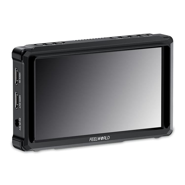 Monitor para cámara DSLR FEELWORLD FW568 Pro de 6 pulgadas, 1200 nits de brillo, 4K, HDMI, pantalla IPS de 60 Hz, FW568 Pro