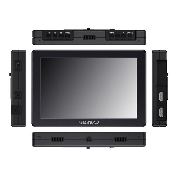 Monitor de vídeo para campo de cámara FEELWORLD T7 Pro de 7 pulgadas, 2000 nits, carcasa de aluminio, resolución 4K (1920 x 1200), pantalla IPS compatible con HDMI., T7 Pro