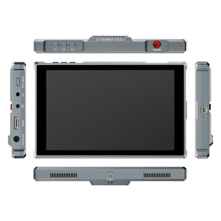 Monitor de vídeo para campo con pantalla táctil FEELWORLD FW759 Pro de 7 pulgadas, compatible con HDMI 4K y resolución IPS de 1280 x 800., FW759 Pro