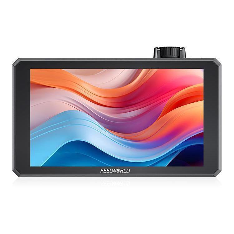 Monitor de vídeo para cámara de campo FEELWORLD SC6 de 6 pulgadas, 1500 nits de alto brillo, aluminio, compatible con 3G, SDI, 4K y HDMI, 60 Hz, resolución IPS de 1920 x 1080., SC6