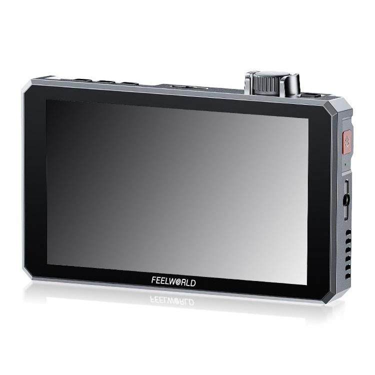 Monitor de vídeo para cámara de campo FEELWORLD SC6 de 6 pulgadas, 1500 nits de alto brillo, aluminio, compatible con 3G, SDI, 4K y HDMI, 60 Hz, resolución IPS de 1920 x 1080., SC6