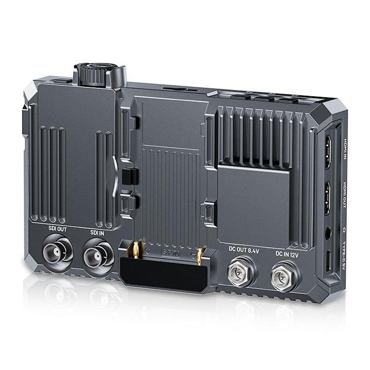 Monitor de vídeo para cámara de campo FEELWORLD SC6 de 6 pulgadas, 1500 nits de alto brillo, aluminio, compatible con 3G, SDI, 4K y HDMI, 60 Hz, resolución IPS de 1920 x 1080., SC6