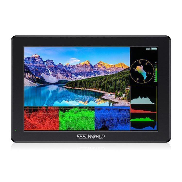 Monitor de vídeo para cámara de campo FEELWORLD T7S Pro de 7 pulgadas, 2000 nits de brillo, 3G SDI, 4K a 60 Hz, compatible con HDMI, pantalla IPS de 1920 x 1200, T7S Pro
