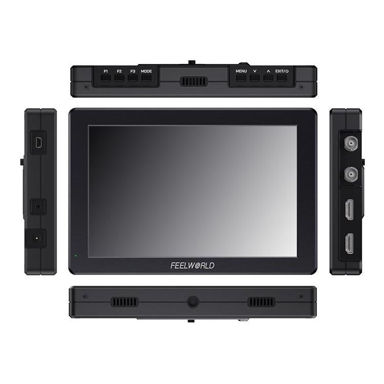 Monitor de vídeo para cámara de campo FEELWORLD T7S Pro de 7 pulgadas, 2000 nits de brillo, 3G SDI, 4K a 60 Hz, compatible con HDMI, pantalla IPS de 1920 x 1200, T7S Pro