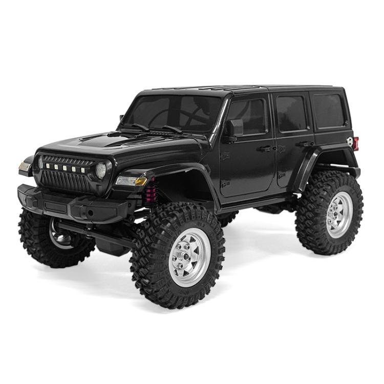 Coche teledirigido de simulación de escalada JJR/C C8801 Pro Black Warrior Edition Wrangler