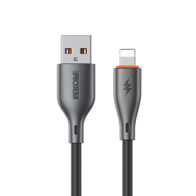 Cable de datos de carga rápida USB a 8 pines WK WDC-116i de 12 W, longitud: 1 m, WDC-116i