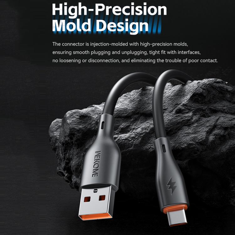 Cable de datos de carga rápida USB a 8 pines WK WDC-116i de 12 W, longitud: 1 m, WDC-116i