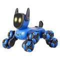 Perro robot multifunción de ocho ruedas JJR/C Q200 con control remoto