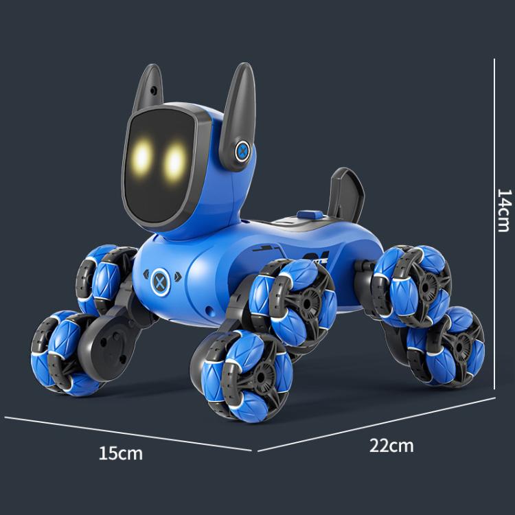 Perro robot multifunción de ocho ruedas JJR/C Q200 con control remoto