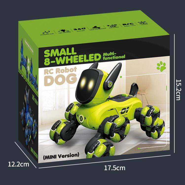 Perro robot multifunción de ocho ruedas JJR/C Q200 con control remoto