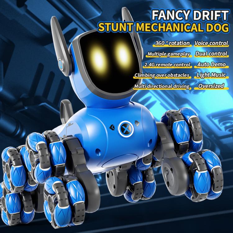 Perro robot multifunción de ocho ruedas JJR/C Q200 con control remoto