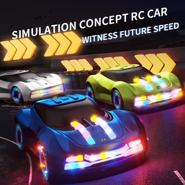 JJR/C Q206 B Coche teledirigido con concepto de nueva energía y tecnología del futuro, Single Control, Dual Control
