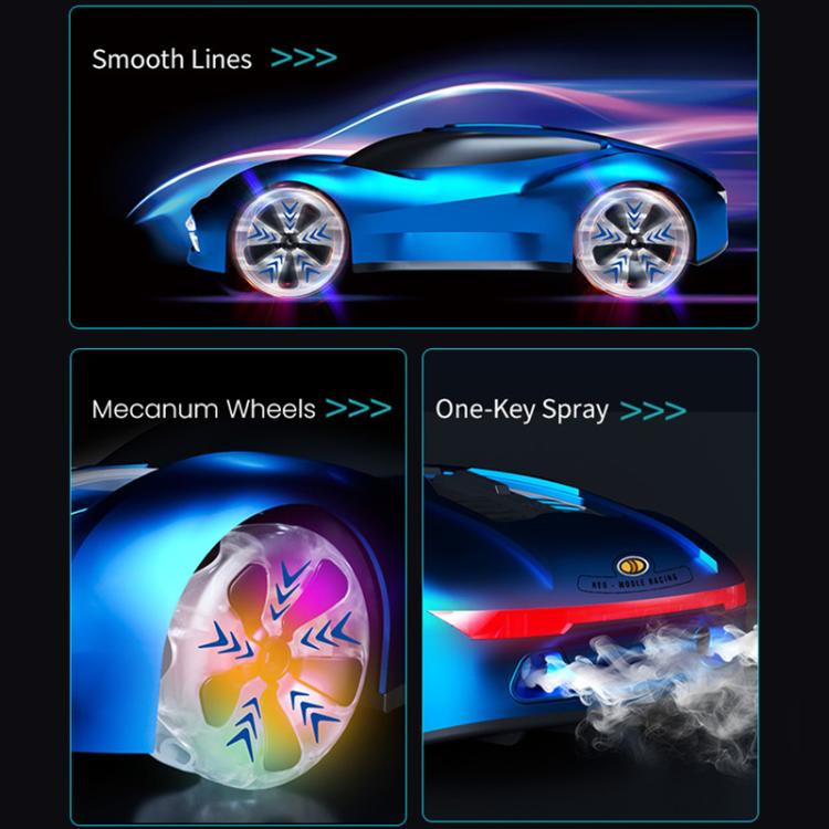 JJR/C Q206 B Coche teledirigido con concepto de nueva energía y tecnología del futuro, Single Control, Dual Control