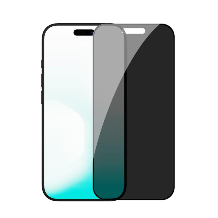Lámina de vidrio templado NILLKIN Guardian de cobertura total para privacidad con cabina libre de polvo, For iPhone 17 Pro Max, For iPhone 17 Pro, For iPhone 17