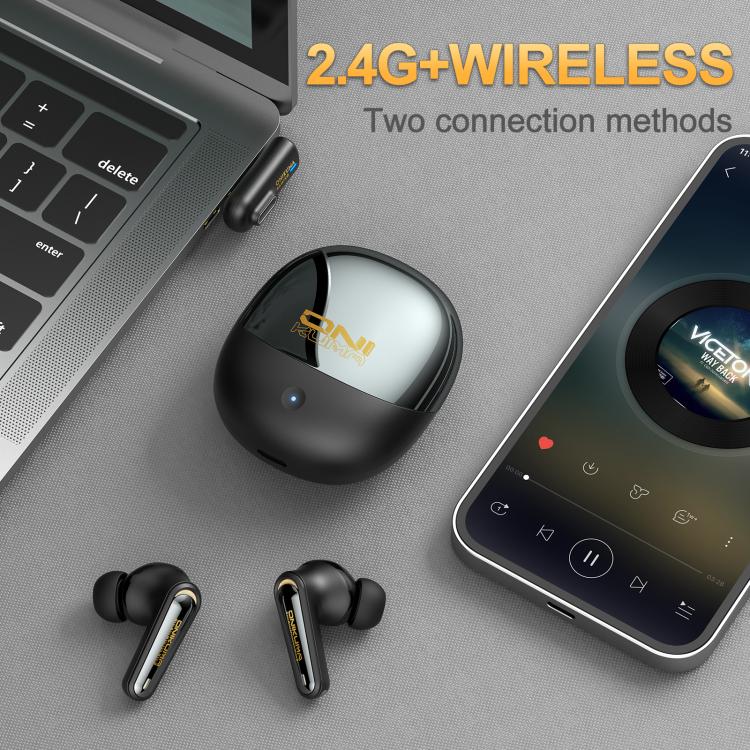 Receptor Bluetooth inalámbrico ONIKUMA TX610 de modo dual 2.4G y auriculares inalámbricos Bluetooth., TX610