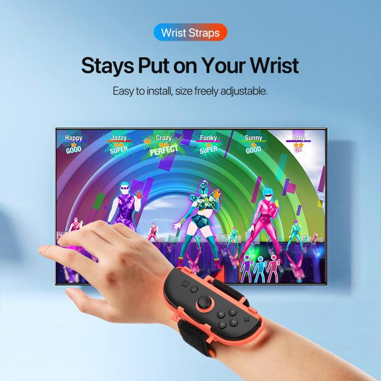 DUX DUCIS 25 en 1 Juego de accesorios para mandos deportivos con sensor de movimiento, For Nintendo Switch 2