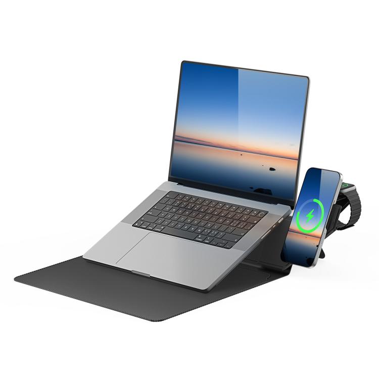 Funda multifuncional para portátil con carga inalámbrica DUX DUCIS Serie AirQ, For 13.6-14.2 inch, For 15-16 inch