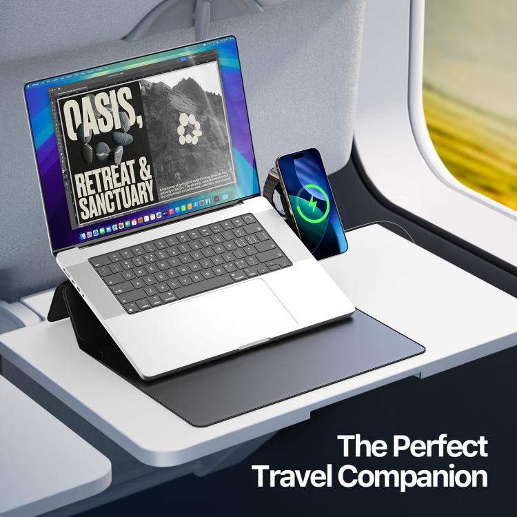 Funda multifuncional para portátil con carga inalámbrica DUX DUCIS Serie AirQ, For 13.6-14.2 inch, For 15-16 inch