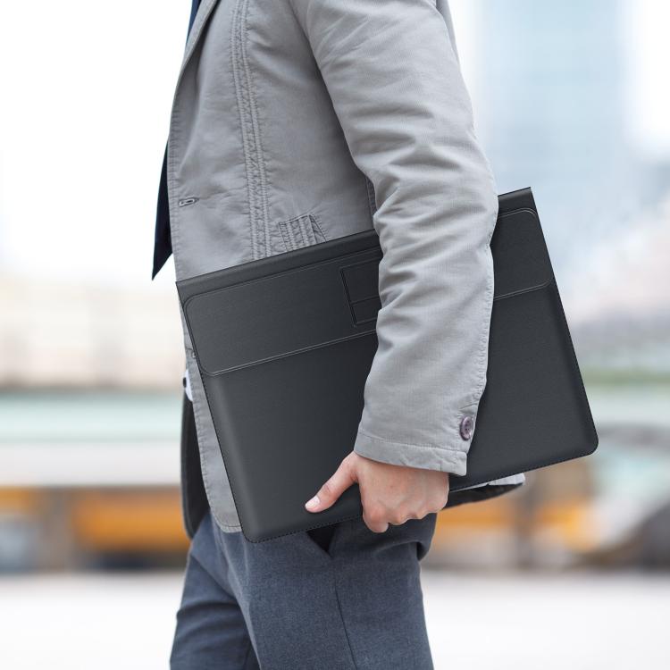 Funda multifuncional para portátil con carga inalámbrica DUX DUCIS Serie AirQ, For 13.6-14.2 inch, For 15-16 inch