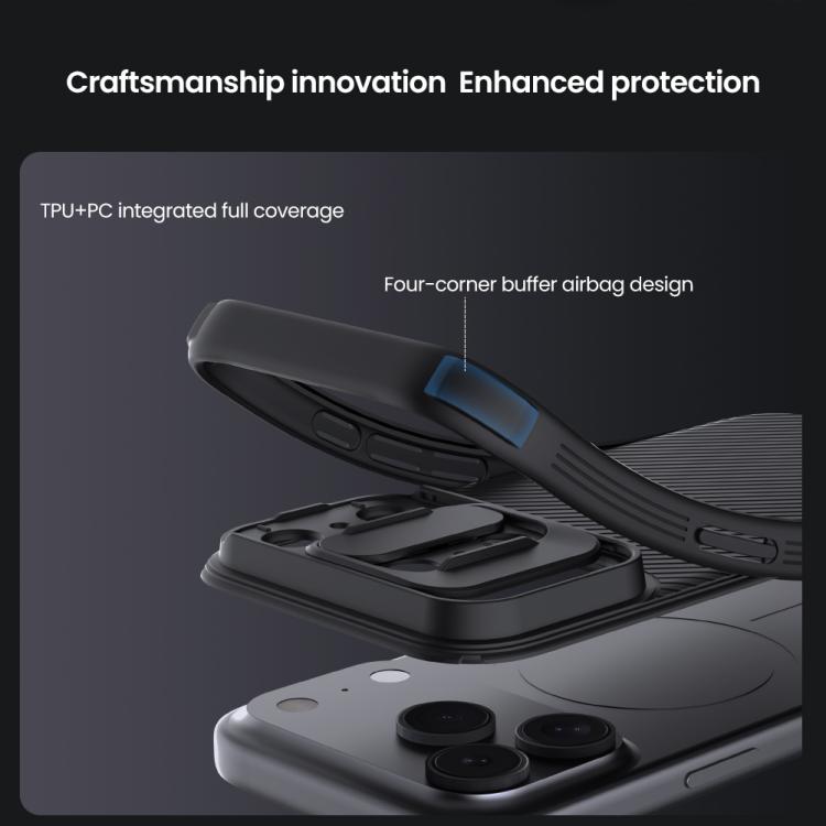 Funda para teléfono NILLKIN CamShield Pro PC, For iPhone 17 Pro