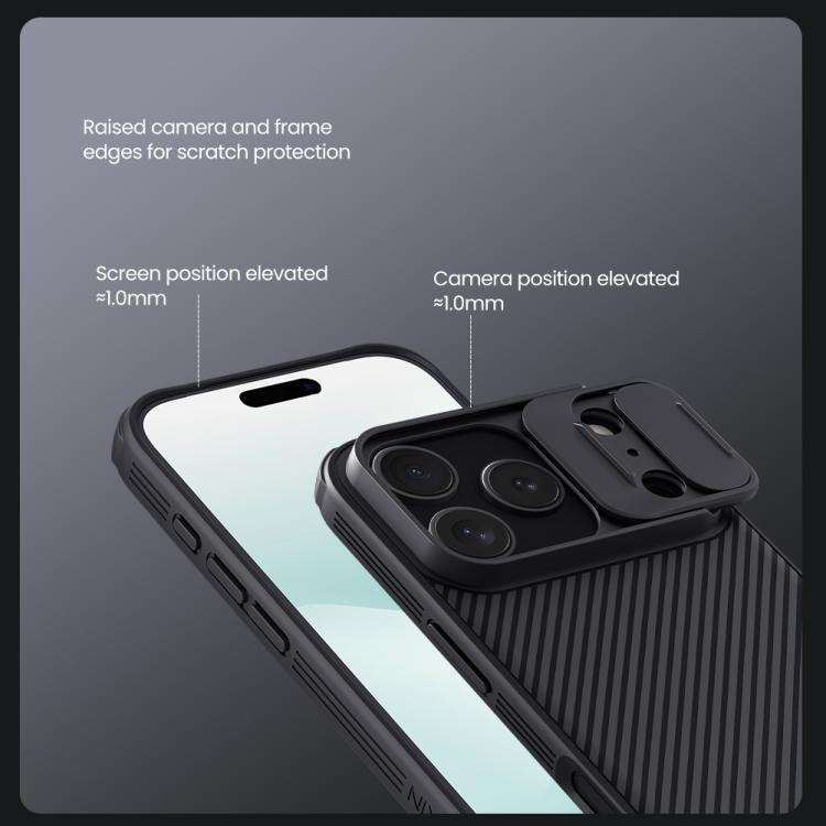 Funda para teléfono NILLKIN CamShield Pro PC, For iPhone 17 Pro